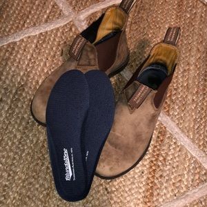 Blundstones AUS 4.5 Rustic Brown Round Toe